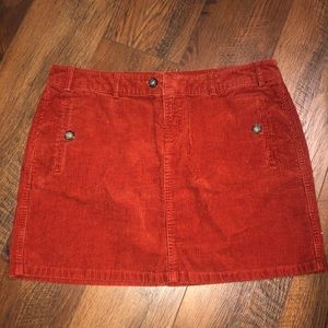 Banana Republic corduroy skirt